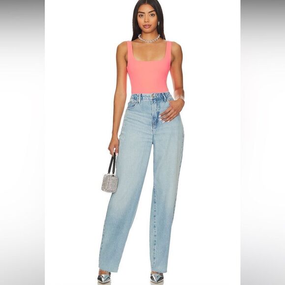 NWT Good American Good '90s Loose in Indigo - Picture 5 of 11